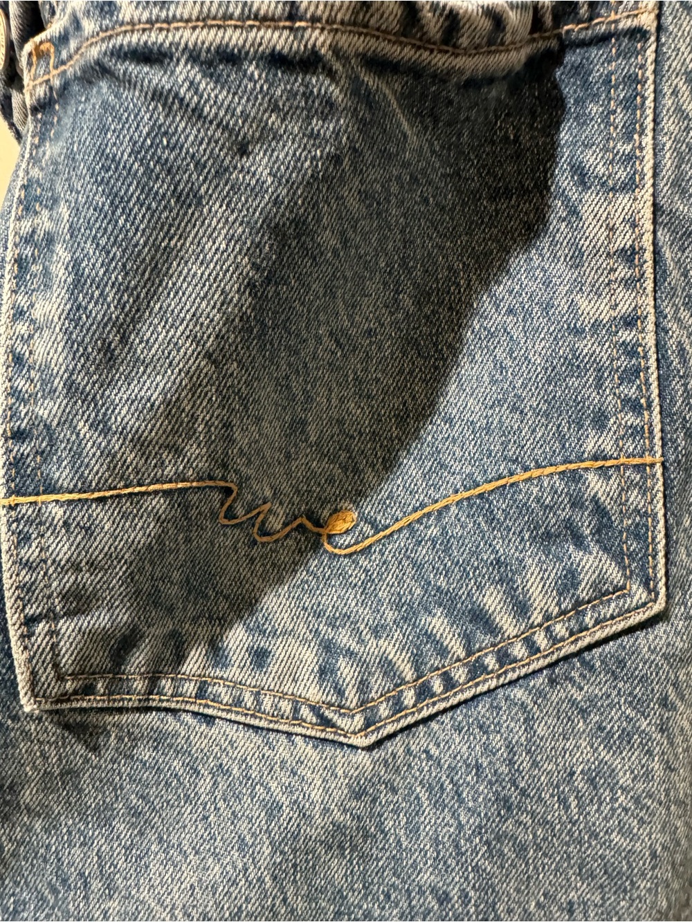 Classic women’s Denim Overalls - Blue - Picture 4 of 4